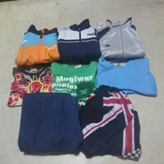 【送料無料】バラ売りです!キャラクターTシャツ＆メーカー品ジャージ上下