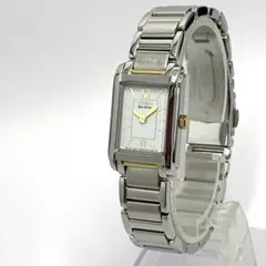❤️稼働品764 CITIZEN シチズン Eco ソーラー腕時計 ゴールドコンビのサムネイル