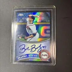 BRANDON BEACHY auto RC 直筆サイン /100 topps