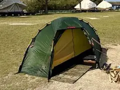AppleID　ヒルバーグ　ソウロ　グリーン　中古 全天候対応のオールラウンドテント！ヒルバーグのソウロご紹介