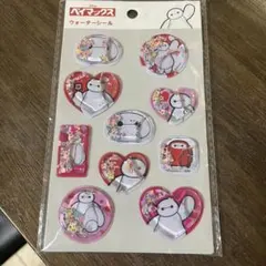 新品　ベイマックス　ウォーターシール　Disney