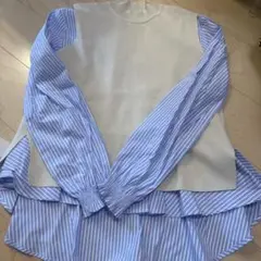 コカ　レイヤードブラウス