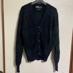 Polo by Ralph Lauren チェック柄カーディガン