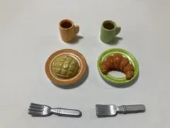 シルバニアファミリー　小物197 朝食セット　食べ物
