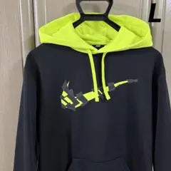 ナイキ フード付きパーカー Lサイズ/裏起毛/THEMA-FIT