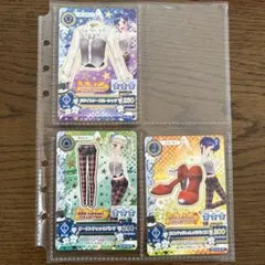 アイカツカード 霧矢あおい 藤堂ユリカ