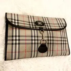 Burberrys ノバチェック クラッチバッグ セカンドバッグ A4収納可能のサムネイル