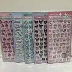 ボンボンドロップシールサンリオミニ　5種セット