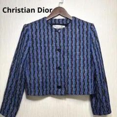 Christian Dior ディオール ツイード ジャケット レディースのサムネイル