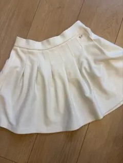ZARA キッズ ホワイト プリーツスカート　116cm