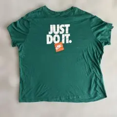 NIKE JUST DO IT. グリーン 半袖 ストリート 3xl
