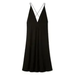 【クリーニング済】Mila Owen 深Vネックキャミサロペット size00