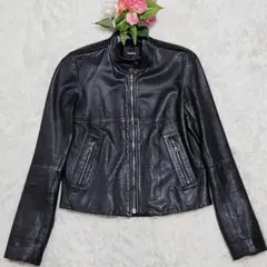 セオリー　ライダースジャケット　シングル　ラムレザー　BAVEWICK.L　S