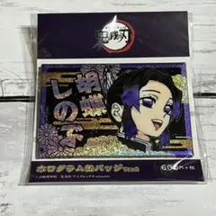 鬼滅の刃 ホログラム缶バッジ しのぶ