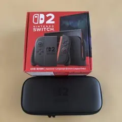 【レシートあり】Nintendo Switch2 本体 箱付き ケース付き 美品