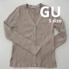 GU カーディガンニット