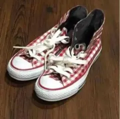 コンバース ハイカット レッドチェッカーフラッグ