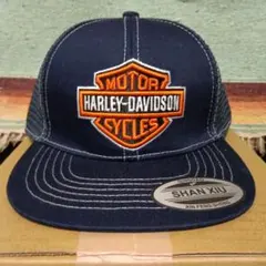 j*a様 90s Harley-Davidson ワークキャップ ブルーフレイム - メルカリ