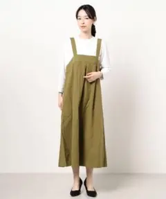 ジャンパースカート　カーキ　sm2 SM2