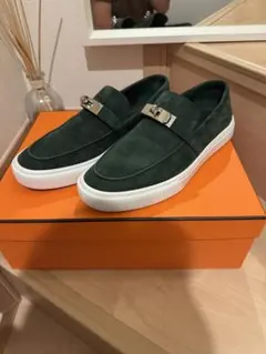 2026年最新】HERMES カラー：グリーン系 メンズ スリッポンの人気 