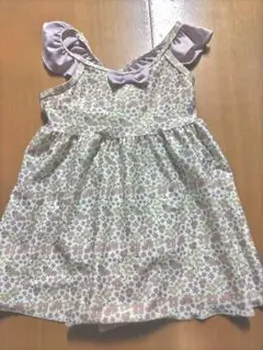 女の子　120 水着　小花柄　可愛い♡スイミングウェア