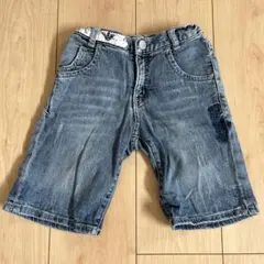 ARMANI JUNIOR デニム　ハーフパンツ　5A（112㎝）