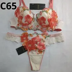 07078f サルート　ワコール　新品　ブラC65/ソングM