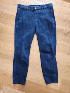 UNIQLOウルトラストレッチクロップドデニムレギンスパンツ 68BLUE XL