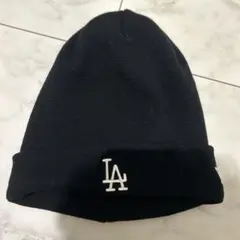 NEW ERA ロサンゼルス・ドジャース ニット帽 ブラック