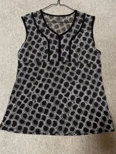 ノースリーブチュニック濃い茶系