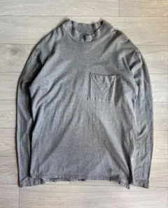 STILL BY HAND モックネック長袖カットソー　グレーのサムネイル