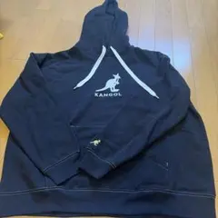 KANGOL プルオーバーパーカー ブラック Mサイズのサムネイル