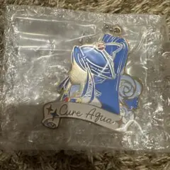 プリキュア一番くじ F賞 シルエットメタルチャーム キュアアクア