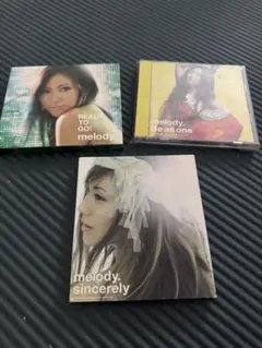 melody. アルバムセット 3枚　DVD付き2枚