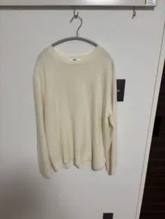 【ユニクロ】カシミヤクールネックセーター