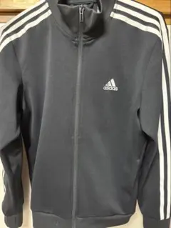 adidas ブラック ジャージ ジャケット