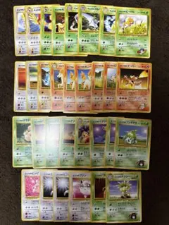 ポケモンカード　旧裏　まとめ売り　ジムリーダーシリーズ】 キラカードなし