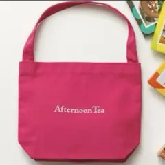 【AfternoonTea】ワンショルダートートバッグ コットン製 新品未使用
