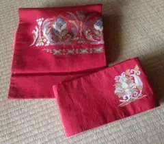 花柄刺繍 付け帯
