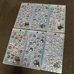 い*ゆ様 ボンボンドロップシール 水族館限定 正規品 6枚セット