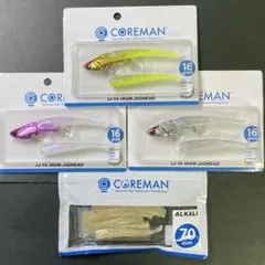 コアマンij16 2本 アルカリシャッド70 セット - メルカリ