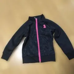 ミッキー柄ジャージ 黒 120