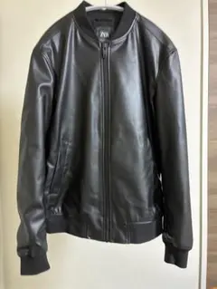 ZARA フェイクレザーMA-1