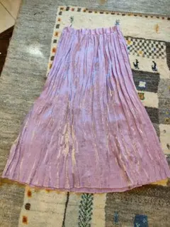 タグ付きearth. ラベンダースカート F