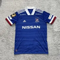 アディダス　サッカーシャツ　ゲームシャツ　横浜F・マリノス　ボーダー　Lサイズ