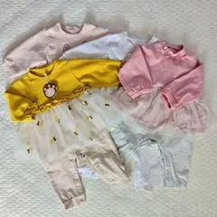 s*i様 【新品未使用あり】女の子 ロンパース カバーオール 80cm