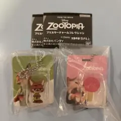 ズートピア ブリスターチャームコレクション　ニック&アイスキャンディ