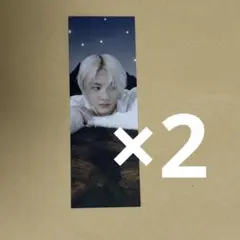 ENHYPEN [宵 -YOI-] アニメイト特典　しおり　ジョンウォン 2枚