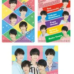 Lil かんさい りとかん B5 下敷き 関西ジャニーズJr. 関ジュ