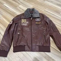 KATIE SETH ブラウンレザージャケット